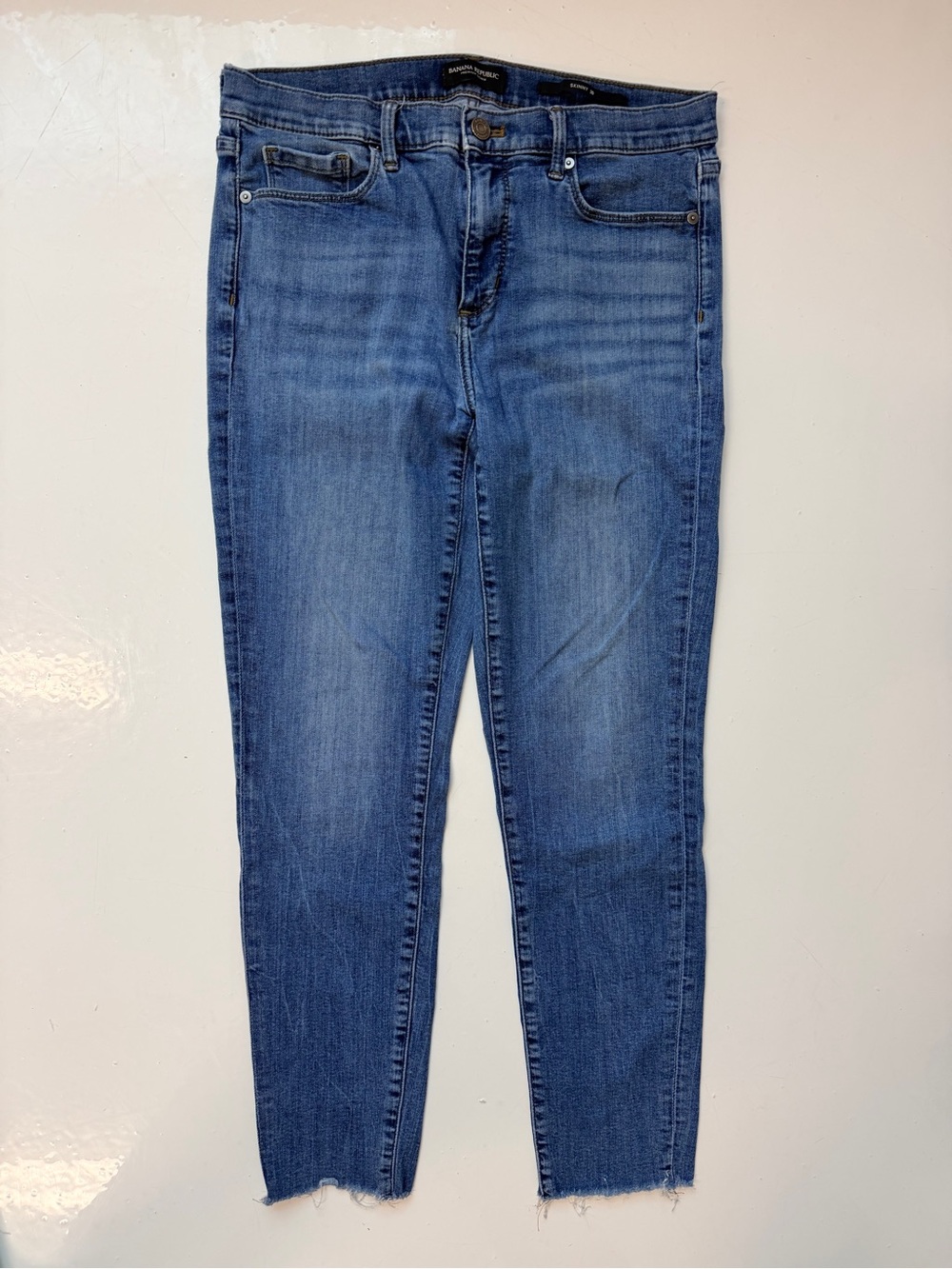 Banana Republic Blue Skinny Jeans for Women size 30
